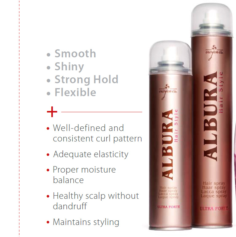 آلبورا چسب مو 250 میل